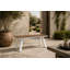 Banc d'extérieur en aluminium Pangea Home Jack-1443287404