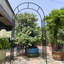 Arche de jardin d'extérieur robuste en fer robuste