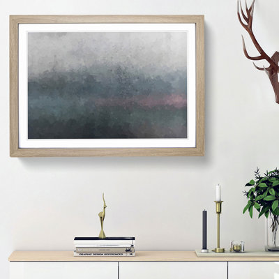 Metal Paradise in Abstract - Picture Frame Painting Print