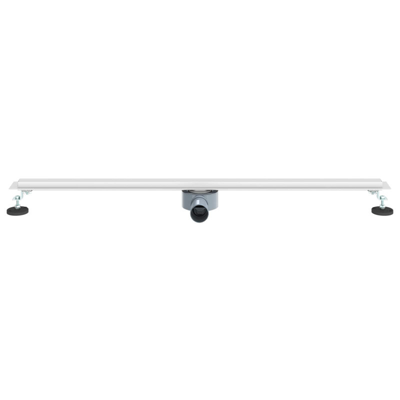  360° Shower Drain With Slim Model Silver Stainless Steel 304 Bathroom