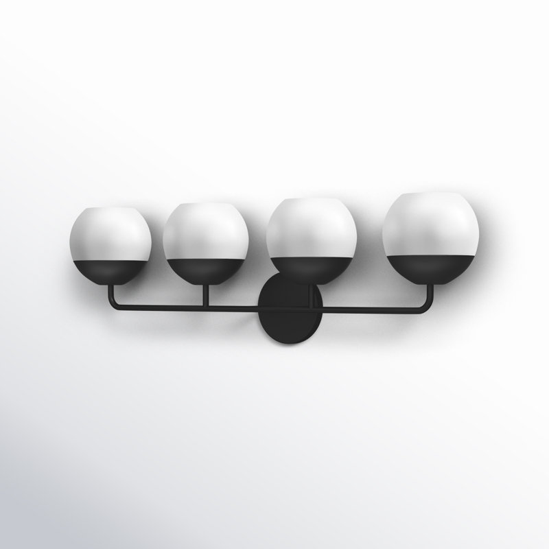 Alvin 4 - Light Vanity Light, Midnight Black