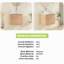 Meuble-lavabo mural simple 23,6 po avec dessus en pierre reconstituée-586697469