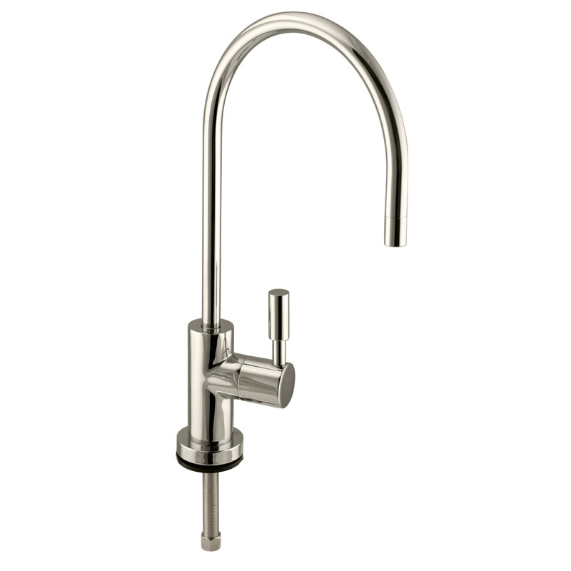 Westbrass Kitchen Faucet, Polished Nickel