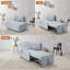 Canapé-lit convertible de 70 po, canapé-lit escamotable à dossier réglable à 5 positions, fauteuil-lit escamotable pour les salons, les appartements-1224086479