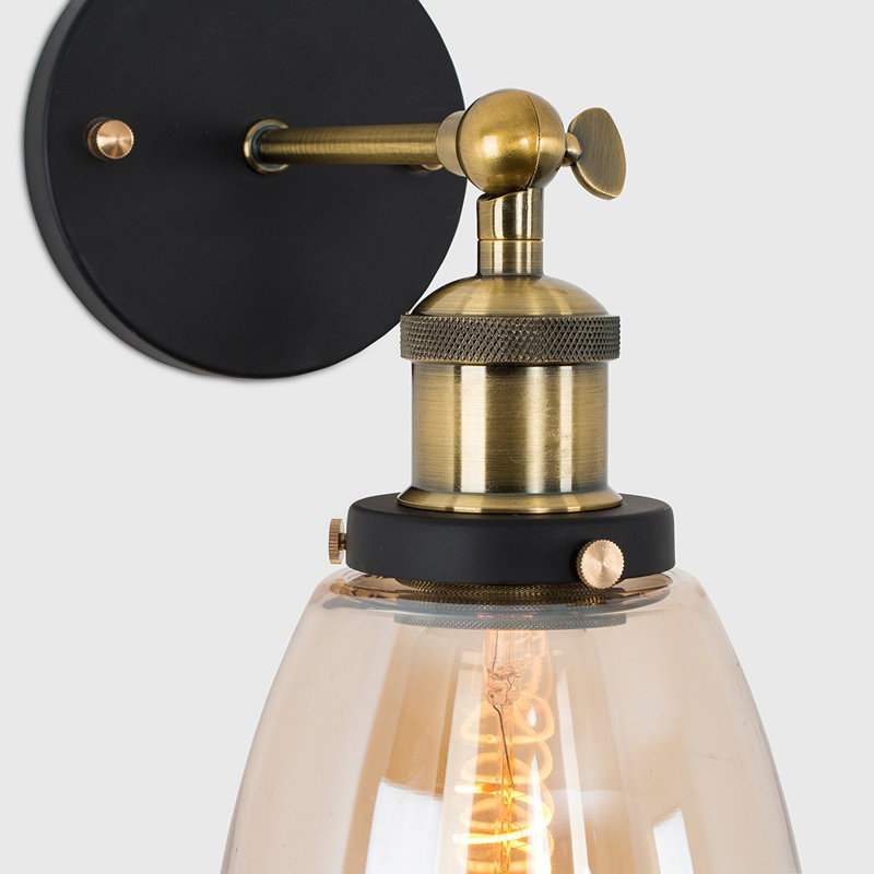 Hansen Armed Sconce, Radio Valve Filament LED Bulb