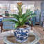 Blue Willow Handmade Ceramic Planter