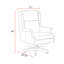 Chaise de bureau en cuir-1287999648