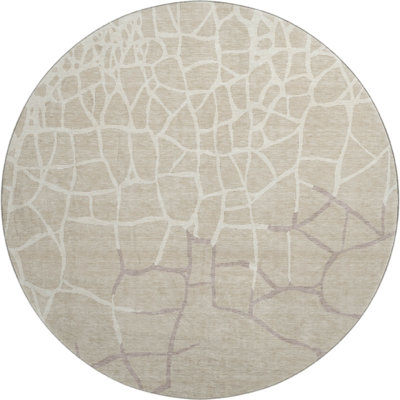 Premium Machine Washable Cossette AMF1049 Squares Rug