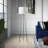 Plath 58.94'' Brushed Polished Nickel Tripod Floor Lamp