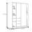 Modern Simple Push Pull Closet-109750790