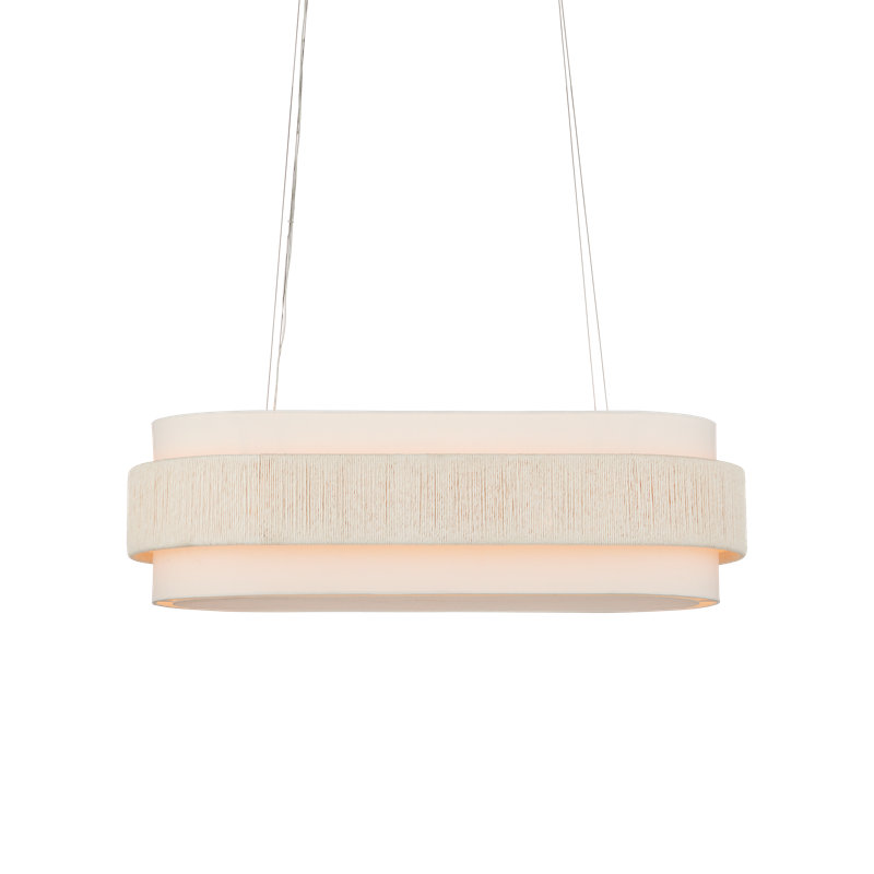 Monreale Wrought Iron Dimmable Drum Chandelier