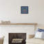 Stupell Industries Blue Wake At Lake Phrase Framed Giclee Art Design By Laura Marshall-91313007-91313008