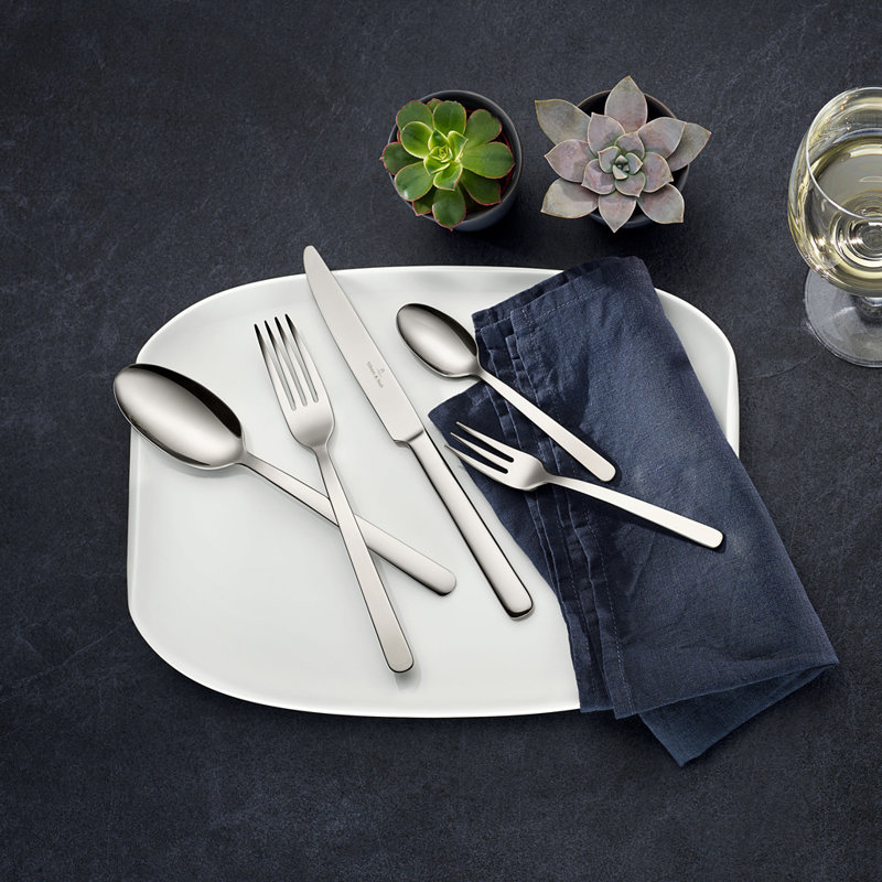 Louis 30 Piece 18/10 Stainless Steel Cutlery Set, Service for 6