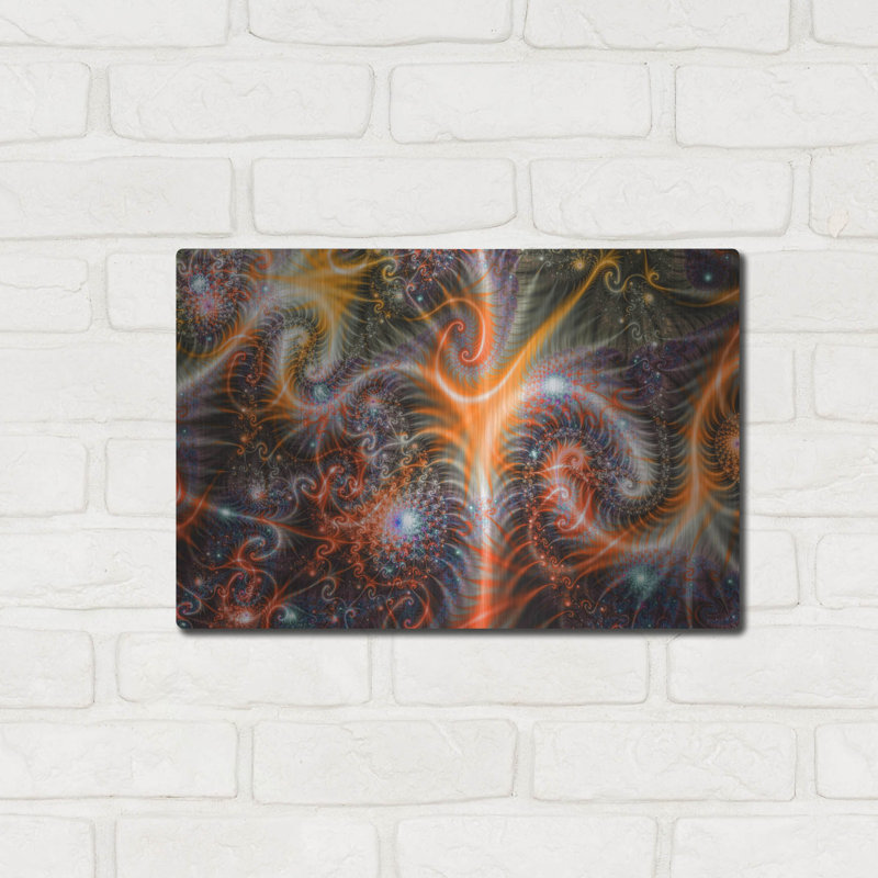 «Amoeba» par Luxe Metal Portfolio, H 12 po x l 16 po
