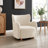 Lannion Upholstered Wingback Armchair-1594923486