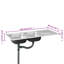 Trejo Kitchen Sink with Double Sinks Silver 1200x500x155 mm Stainless Steel