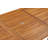 Celise Rectangular Teak Extendable Outdoor Dining Table With Umbrella Hole , 70'' in. W 39'' in. D