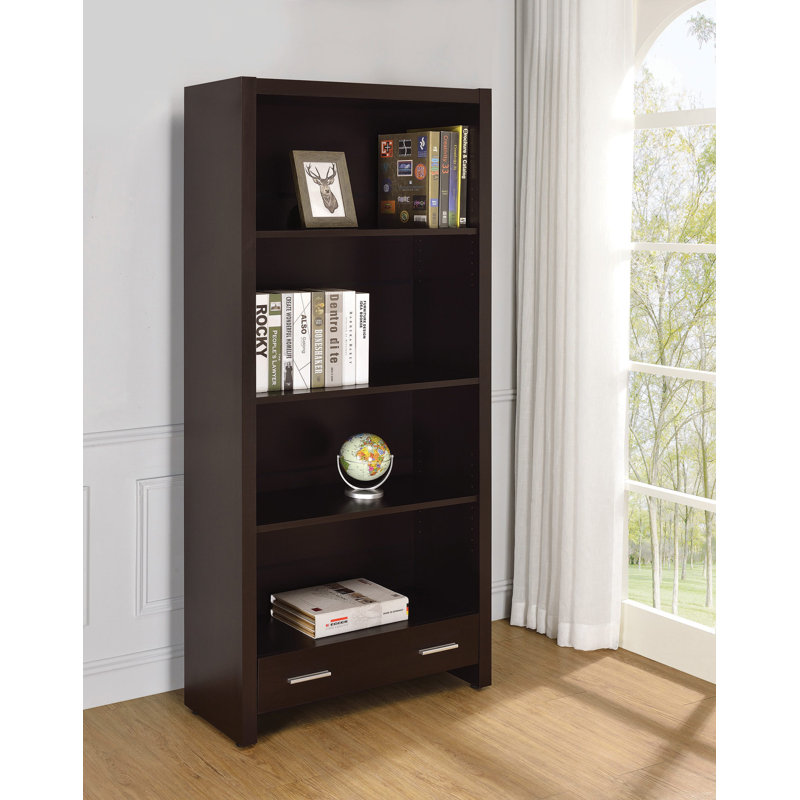 Boudy Unfinished Bookcase Storage Bookcase