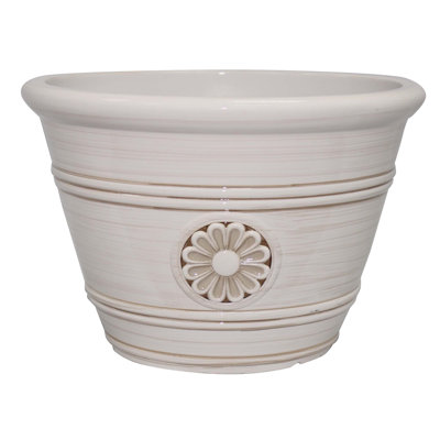 15.25" Modesto Resin Planter