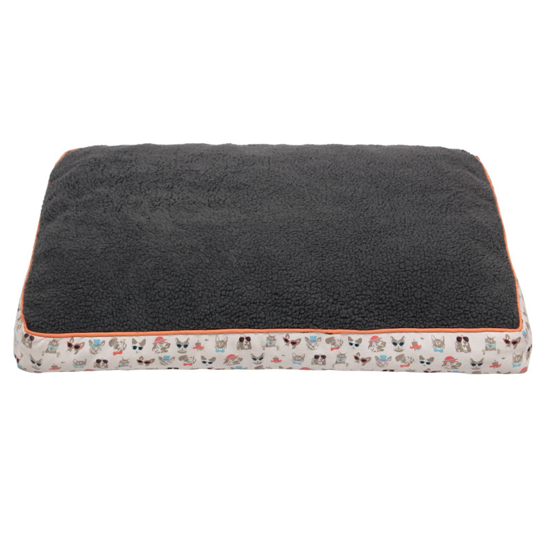 Helton Animal Print Polyester Pet Bed