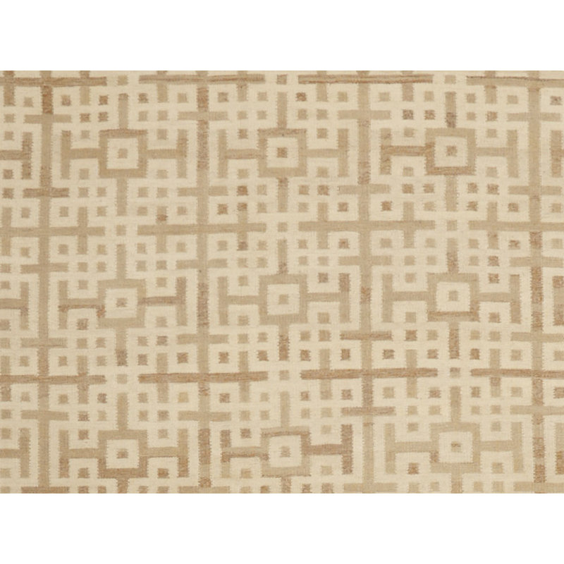 Geometric Area Rug in Beige