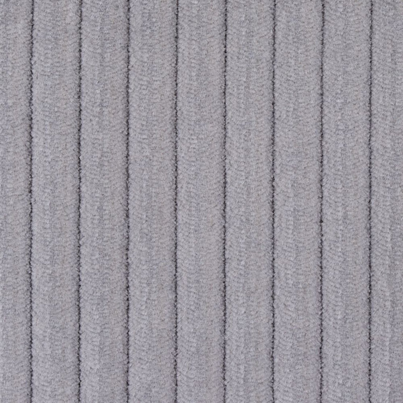 Wyatt Corduroy Fabric, Steel Gray