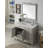 Walburn 38'' Single Bathroom Vanity with Marble Top-28844936