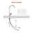 Touchless Kitchen Bar Faucet Chrome Plated 9/16in Pipe Motion Sensor
