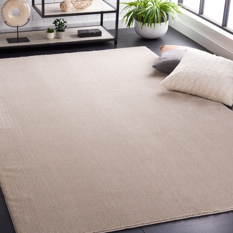 Revive Performance Solid Color Rug, Rectangle 4' x 6'