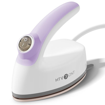 HTVRONT Mini Iron for Crafts - Small Iron Craft Iron for Perler Beads, Hats Quick & Even Heat