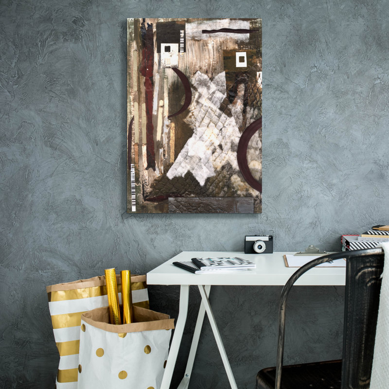  «Time To Part Ways 2» par Renee Kaelber, art mural sur toile, 18 po x 26 po