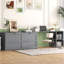 Grand lit escamotable avec bureau rotatif-264139741