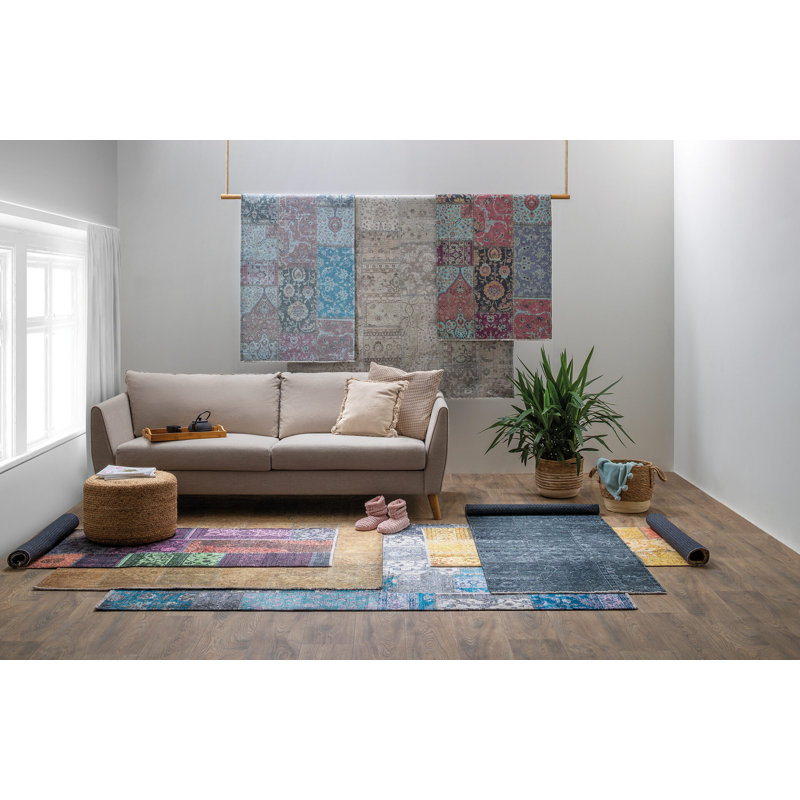 Ritage Oriental Machine Made Indoor / Outdoor Area Rug, Rectangle 2'8" x 4'9"