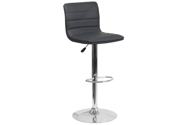 Modern Swivel Adjustable Height Bar Stool