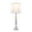 Ensemble de lampes de table en cristal transparent 25,5 po Rodrige-953533022