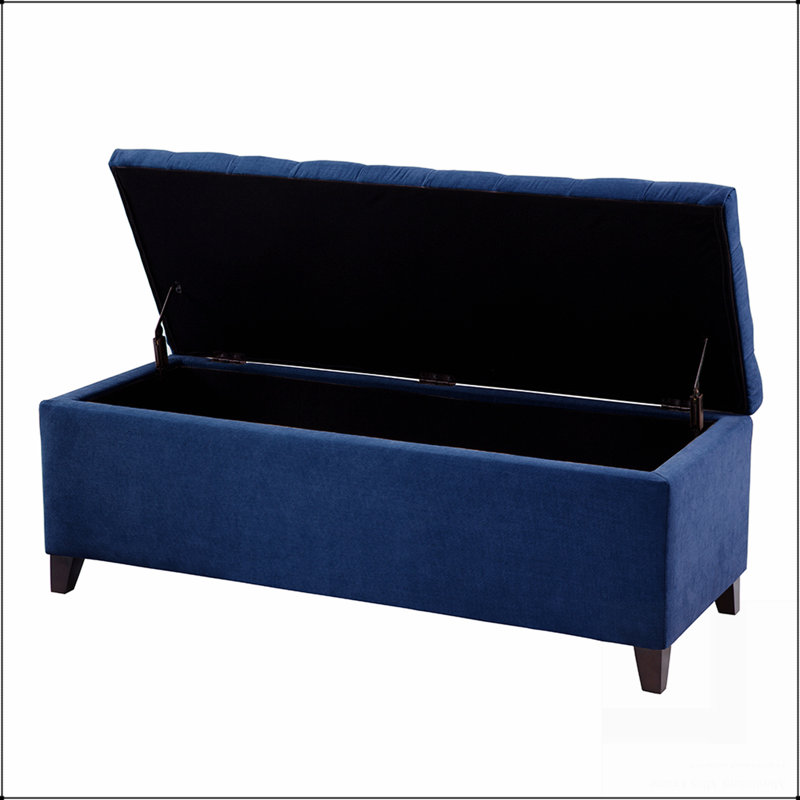 Tufted Top Soft Close Storage Bench