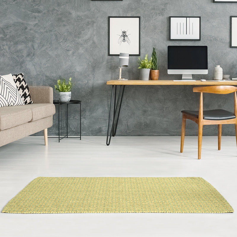 Tapis jaune napperon, Rectangle 2 pi x 3 pi