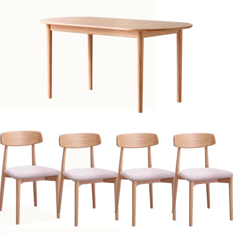 Ensemble de salle à manger rectangulaire, H 29,84 po x L 62,99 po x l 33,46 po