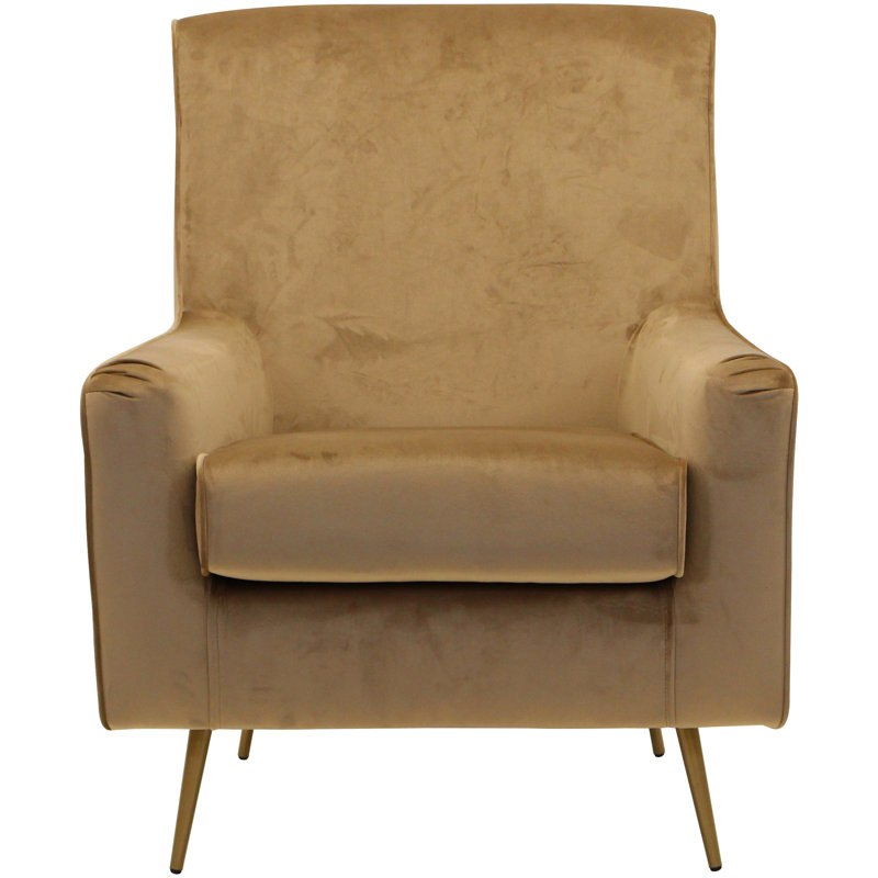 Upholstered Armchair, Chantel Taupe