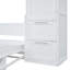 Lit escamotable Murphy avec placard et tiroirs-596820832