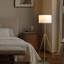 Lampe trépied moderne de 64 à 47 po de hauteur réglable en laiton / or brillant pour salon, lampe sur pied pour chambre à coucher