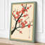 Moonlit Cherry Blossom Japandi - Wrapped Canvas-980355162-980355163