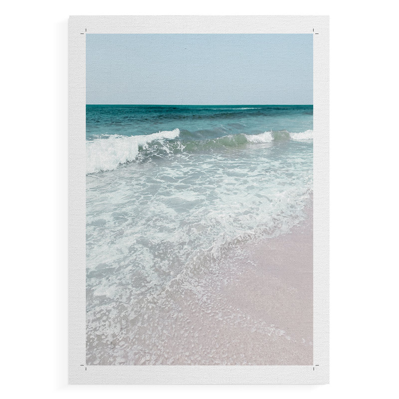 Shoreline Pleasure - Impression sur toile seulement - NON-CADRE