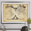 « rétro world map viii antique », impression-33925181-37306106