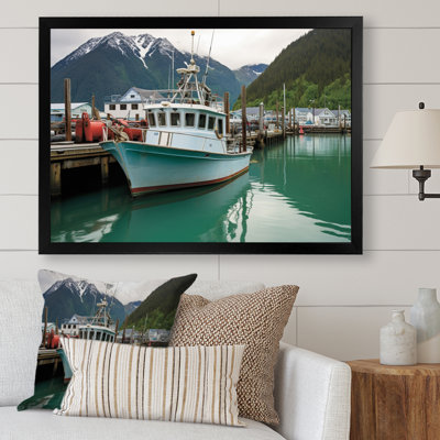 Alaska, ville de pêche de Seward