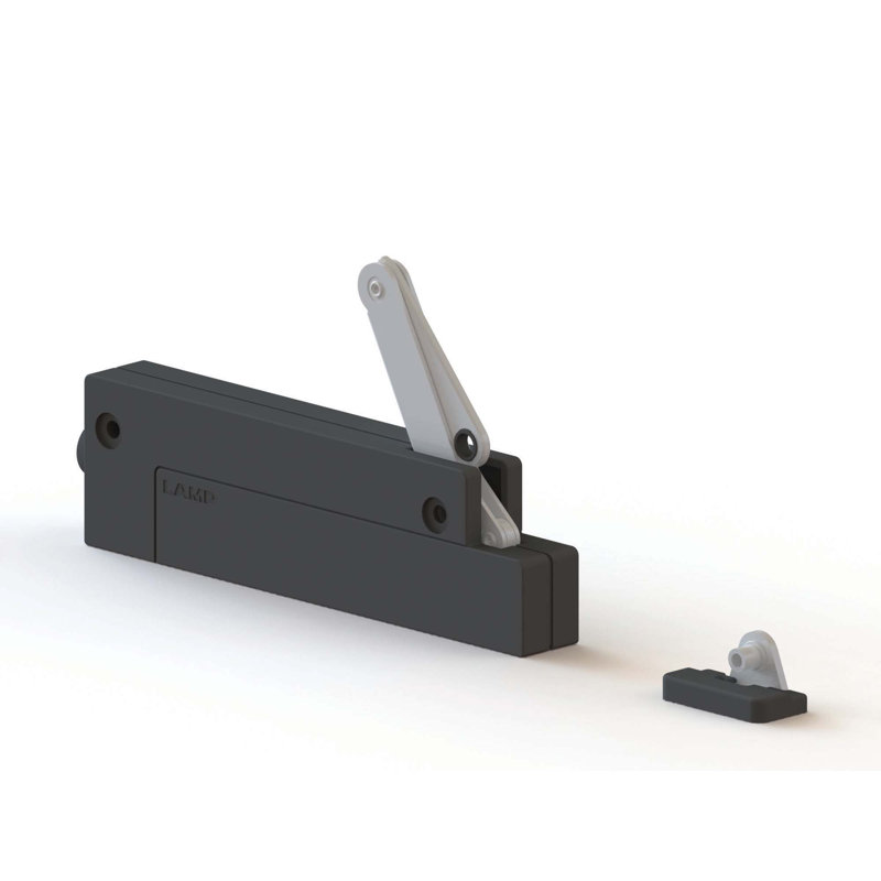 Support de couchage souple compact Sugatsune - CSD-10-TV-M-BL, fini noir, Noir