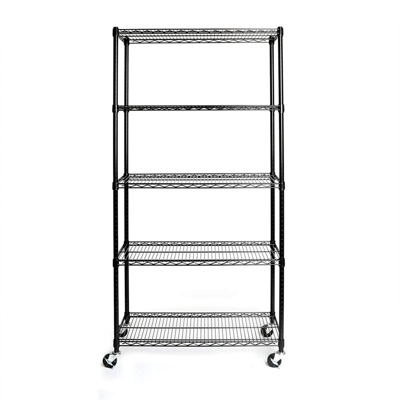 Masion 35.43'' W Metal Shelving Unit