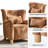 Walbert Modern Boucle Wingback Accent Chair-975628818