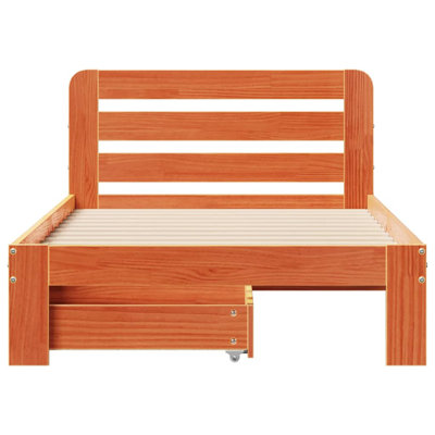 Kately Solid Wood Storage Bed