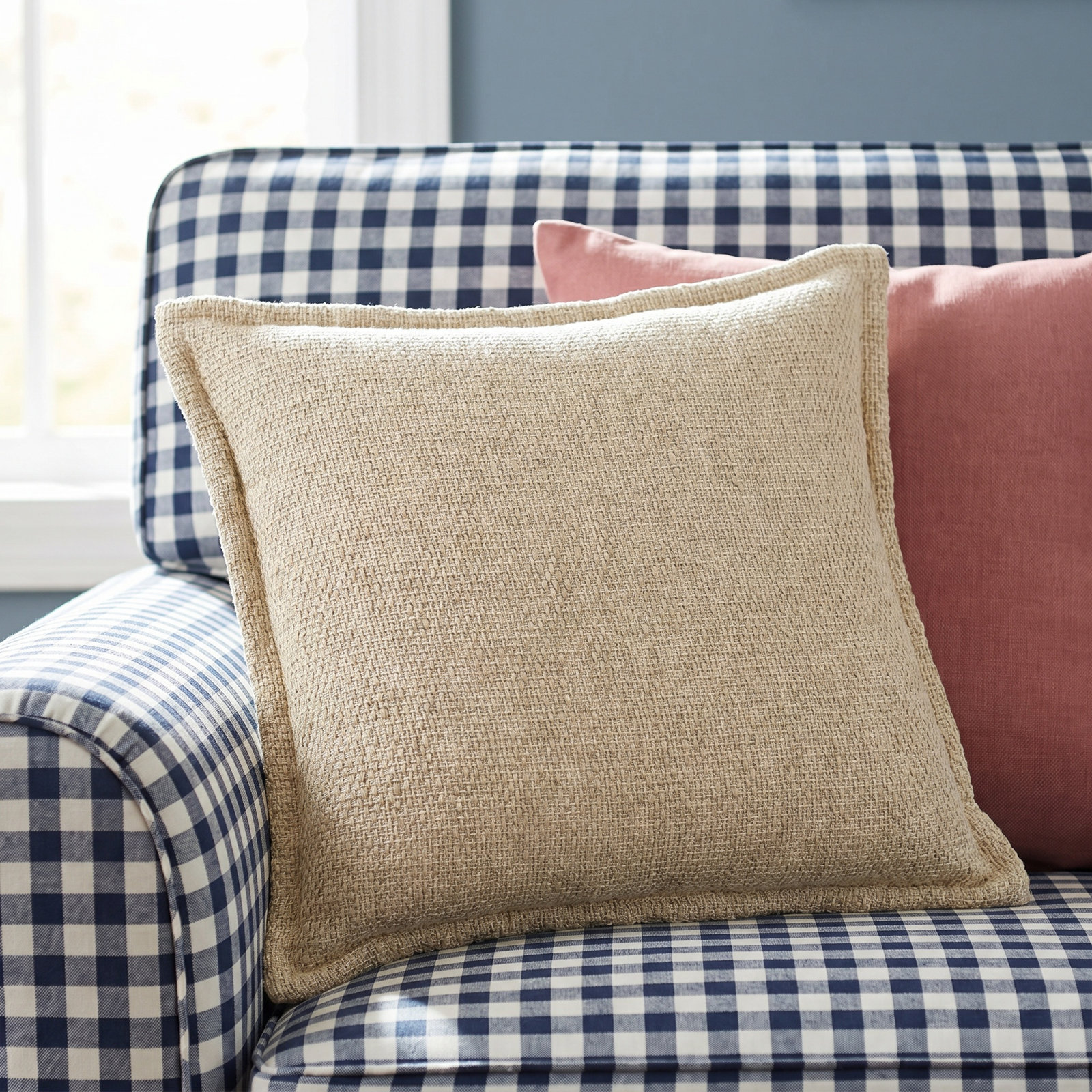 Warbler 20" x 20" Pillow Cover, Tan